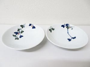 【陶芸・陶器】　深川製磁　ツイン　取皿　2枚セット（箱付）